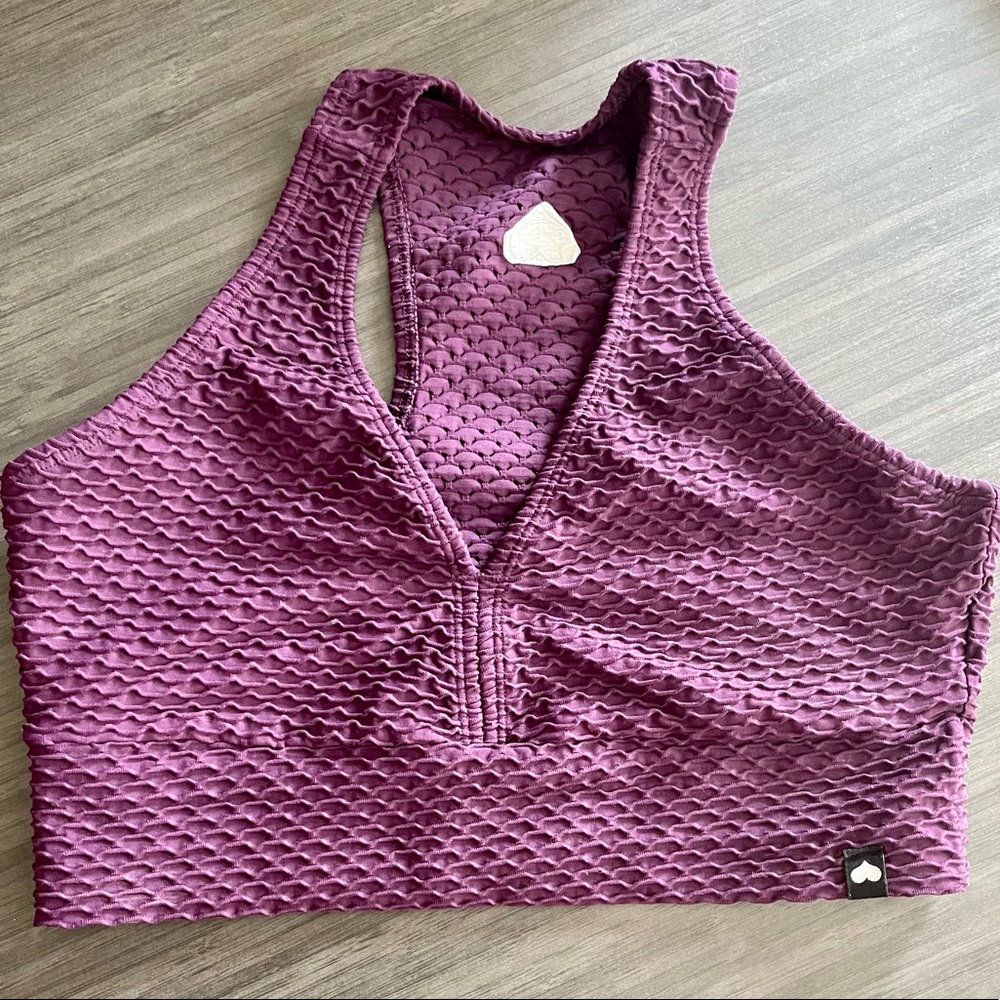 Booty by Brabants Curvy Croco Skin Sports Bra